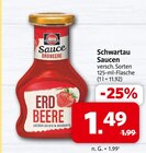 Sauce Erdbeere im Angebot bei Markant Nordwest in Detmold Sauce Erdbeere Angebote von Schwartau bei Markant Nordwest Detmold für 1,49 €