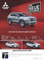 Mitsubishi Prospekt für Neuburg: "Mitsubishi Angebote", 8 Seiten, 22.03.2025 - 19.04.2025