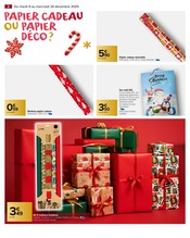 Papier Cadeau Angebote im Prospekt "UN Noël POUR TOUS LES GOÛTS" von Carrefour Market Papier Cadeau Angebote im Prospekt "UN Noël POUR TOUS LES GOÛTS" von Carrefour Market auf Seite 2