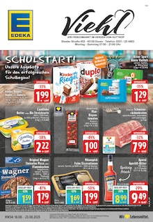 Aktueller EDEKA Prospekt "Aktuelle Angebote" Seite 1 von 24 Seiten für Essen