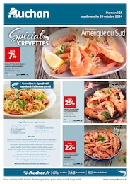 Prospectus Auchan Hypermarché, "Spécial CREVETTES",  pages, 15/10/2024 - 20/10/2024