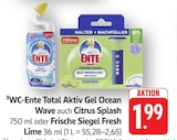 Total Aktiv Gel Ocean Wave im Angebot bei E center in Neustadt Total Aktiv Gel Ocean Wave Angebote von WC-Ente bei E center Neustadt für 1,99 €