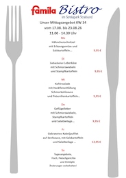 Aktueller famila Nordost Supermarkt Prospekt für Stralsund 17.08.2026 - 22.08.2026 famila Nordost Prospekt für Stralsund mit 1 Seite