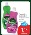 Spülmittel von Palmolive für 1,19 € bei budni im Angebot Spülmittel von Palmolive im aktuellen budni Prospekt