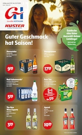 Aktueller Huster Getränkemarkt Prospekt in Dennheritz und Umgebung, "Aktuelle Angebote" mit 9 Seiten, 07.07.2025 - 12.07.2025