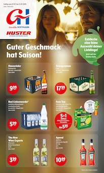 Aktueller Huster Prospekt "Aktuelle Angebote" Seite 1 von 9 Seiten