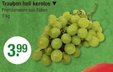 Weintrauben im V-Markt Prospekt Trauben hell kernlos im aktuellen V-Markt Prospekt für 3,99 €