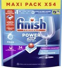 Tablettes lave-vaisselle Power Plus Tout en 1 Powerball* - FINISH en promo chez Casino Supermarchés Mont-de-Marsan à 6,60 €