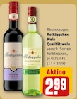 Qualitätswein von Rotkäppchen für 2,99 € bei REWE im Angebot Qualitätswein von Rotkäppchen im aktuellen REWE Prospekt
