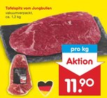 Tafelspitz vom Jungbullen Angebote bei Netto Marken-Discount Augsburg für 11,90 €