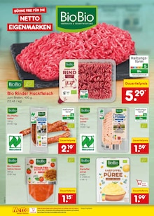 Hackfleisch im Netto Marken-Discount Prospekt "Aktuelle Angebote" mit 56 Seiten (Mannheim)