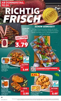 Steak im Kaufland Prospekt "Aktuelle Angebote" mit 62 Seiten (Hildesheim)