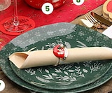 Assiette de noël en promo à 1,99 € chez Stokomani Assiette de noël dans le catalogue Stokomani