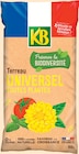 Terreau universel 60l - KB - Intermarché Hyper à Clermont-Ferrand Terreau universel 60l - KB en promo chez Intermarché Hyper Clermont-Ferrand à 4,01 €