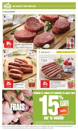 Promos Viande dans le catalogue "Rendez-vous PRIX BAS !" de Netto Viande en promo dans le catalogue Netto à la page 7