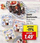 Quarksnacks bei Lidl im Prospekt "" für 1,49 €
