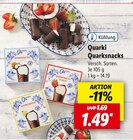 Lidl - Quarksnacks Angebot im Prospekt Quarksnacks bei Lidl im Prospekt "" für 1,49 €