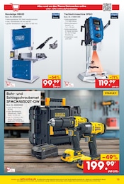 Netto Marken-Discount Bohrmaschine im Prospekt 