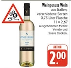 Weingenuss Wein Angebote bei EDEKA Dresden für 2,00 €