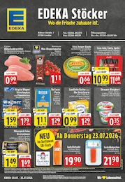 Discounter Prospekt von EDEKA Engelskirchen EDEKA Prospekt: "Aktuelle Angebote", 24 Seiten, 20.07.2026 - 25.07.2026