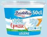 Crème fraîche légère & épaisse - BRIDÉLICE en promo chez Intermarché Hyper Crème fraîche légère & épaisse - BRIDÉLICE dans le catalogue Intermarché Hyper