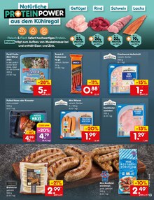 Fleisch im Netto Marken-Discount Prospekt "Aktuelle Angebote" mit 68 Seiten (Bottrop)