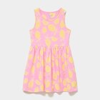 Robe patineuse sans manches coton rose fille dans le catalogue La Halle
