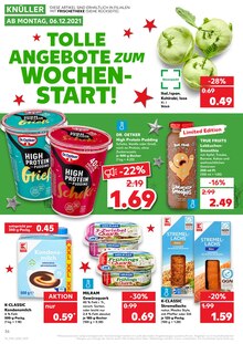 Kaufland Prospekt für Erlangen mit 44 Seiten Kaufland Prospekt für Erlangen: KNÜLLER, 44 Seiten, 06.12.2021 - 08.12.2021
