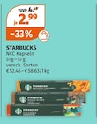 NCC Kapseln im Müller Prospekt NCC Kapseln von Starbucks im aktuellen Müller Prospekt für 2,99 €