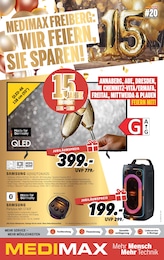 MEDIMAX Prospekt für Döbeln: "MEDIMAX FREIBERG: WIR FEIERN, SIE SPAREN!", 4 Seiten, 08.05.2026 - 15.05.2026
