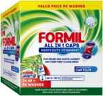Lessive capsules tout en un - FORMIL - Lidl à Aurillac Lessive capsules tout en un - FORMIL en promo chez Lidl Aurillac à 15,79 €