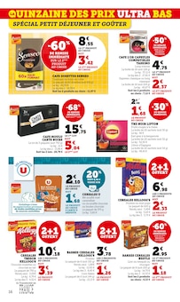 Promo Carte Noire dans le catalogue Hyper U du moment à la page 16