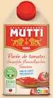 Purée de tomates zéro résidu de pesticides - MUTTI en promo chez Intermarché Super Purée de tomates zéro résidu de pesticides - MUTTI dans le catalogue Intermarché Super