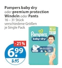 baby dry von Pampers im aktuellen V-Markt Prospekt für 6,99 €