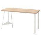 Schreibtisch Eicheneff wlas/weiß Angebote von LAGKAPTEN / TILLSLAG bei IKEA Lörrach für 56,99 €