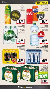 Coca Cola im aktuellen EDEKA Prospekt (Osnabrück) Coca Cola im EDEKA Prospekt "Aktuelle Angebote" mit 25 Seiten (Osnabrück)