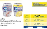 Professional White Gums von Extra für 2,66 € bei METRO im Angebot Professional White Gums von Extra im aktuellen METRO Prospekt