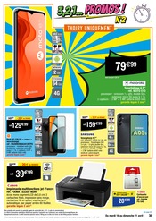 Téléphone Portable Angebote im Prospekt "3,2,1… PROMOS !" von Migros France auf Seite 39