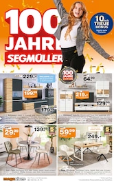 Aktueller Segmüller Prospekt mit Esstisch, "100 Jahre Jubiläumsfinale bei Segmüller", Seite 38