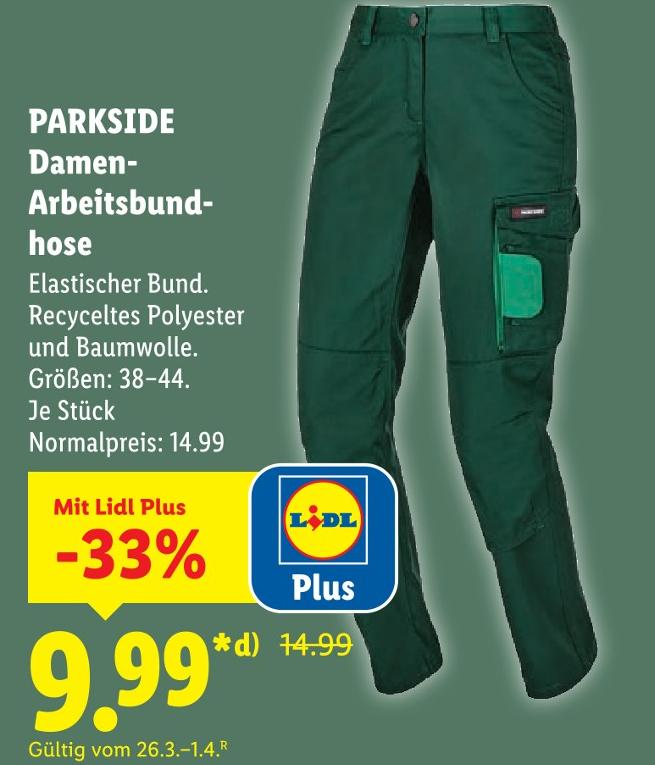 Damen-Arbeitsbundhose