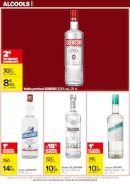 Offre Vodka dans le catalogue Carrefour du moment à la page 66