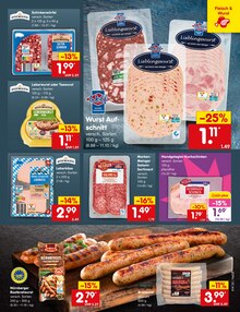Wurst im aktuellen Netto Marken-Discount Prospekt (Recklinghausen) Wurst im Netto Marken-Discount Prospekt "Aktuelle Angebote" mit 73 Seiten (Recklinghausen)