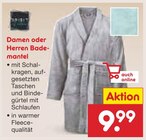 Damen Bademantel Angebote bei Netto Marken-Discount Rodgau für 9,99 €