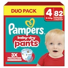 Culottes "Duo pack" - PAMPERS en promo chez Carrefour Market Culottes "Duo pack" - PAMPERS dans le catalogue Carrefour Market