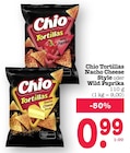 Tortillas Nacho Cheese Style Angebote von Chio bei E center Frankfurt für 0,99 €