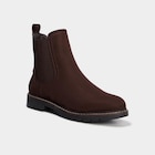 La Halle Saint-Gély-du-Fesc - Promo Boots chelsea effet suédine marron foncé femme Promo Boots chelsea effet suédine marron foncé femme à 39,99 € dans le catalogue La Halle à Saint-Gély-du-Fesc
