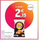 CHIPS SAVEUR BARBECUE - LAY'S dans le catalogue Intermarché