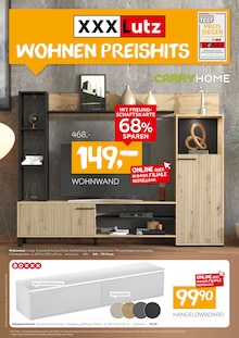 Aktueller XXXLutz Möbelhäuser Ludwigsburg Prospekt XXXLutz Möbelhäuser Ludwigsburg Prospekt "WOHNEN-PREISHITS" mit 12 Seiten
