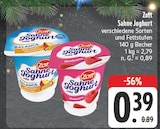 Aktuelles Sahne Joghurt Balance Angebot bei E center in Würzburg ab 0,39 €