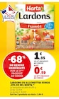 Promo Lardons ou Allumettes Fumées -25% de Sel à 0,59 € dans le catalogue Super U à Marseille